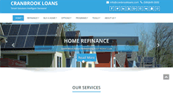 Desktop Screenshot of cranbrookloans.com